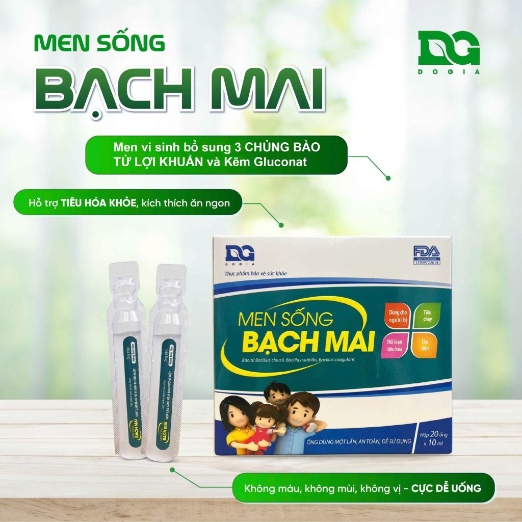 Men sống Bạch Mai có tốt không?