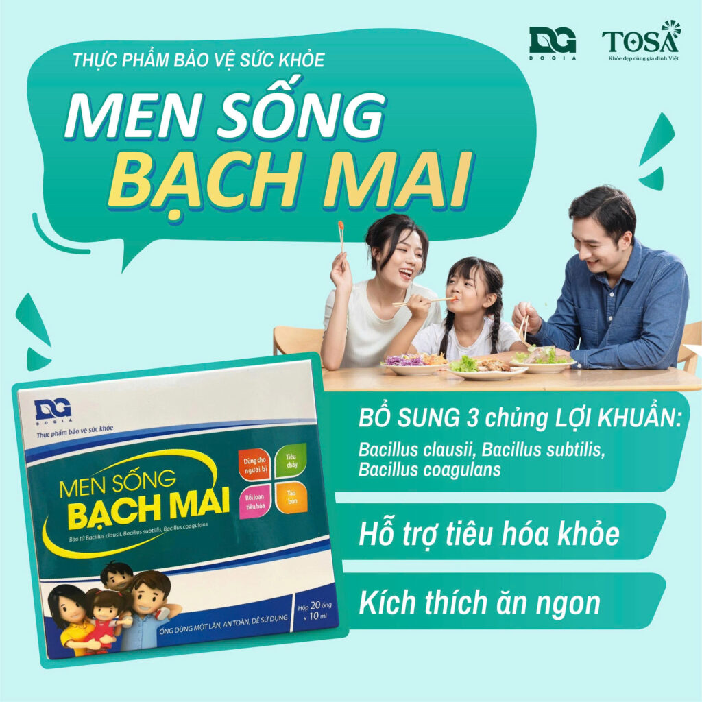 Cả Nhà Tin Dùng Men Sống Bạch Mai